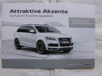 Audi Q7 Ausstattungspakete April 2013 NEU