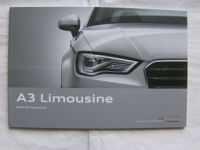 Audi A3 Limousine +S line +design selection Mai 2013 NEU