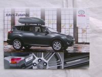 Toyota RAV4 Zubehör Prospekt Februar 2013 NEU