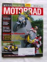 Motorrad 8/1997 MuZ Enduro, VG: Yamaha XVS650 vs. XV535,