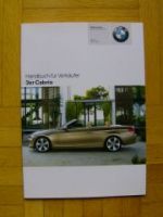 BMW Handbuch für Verkäufer 3er Cabrio E93 320i-330d 3/2007 inter