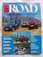 Off Road 8/1987 BMW 325iX E30,Mitsubishi Pajero Kaufberatung,
