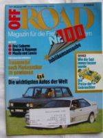 Off Road 1/1987 Nr.100 Subaru Libero 1200 Kat,Super Justy 1200