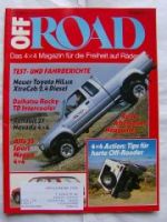 Off Road 7/1989 Toyota HiLux XtraCab 2.4 Diesel,Daihatsu Rocky