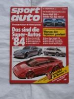 sport auto 4/1984 Honda CRX vs. Honda S600, Renault Alpine A 110