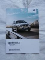 X3 xDrive 20i,28i,35i, sDrive18d,xDrive20d,30d,35d F25 8/2013