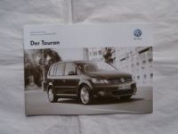 VW Touran Mdj.2013 13.12.2012 Preisliste NEU