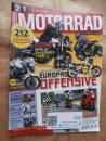 Motorrad 21/2010 Vergleich: Ducati 848 EVO vs. BMW S1000RR vs. Honda CBR 600RR vs. Suzuki GSX-R 750 und Triumph Daytona 675