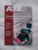 ATZ 7+8/2006 Entwicklung der Schaltqualität,Assistenz- & Sicherh