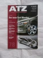 ATZ 7+8/2007 Ford Mondeo, 75 Jahre Auto Union,Special ZF,