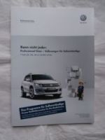 VW Professional Class Prospekt für Selbständige Juni 2013 NEU