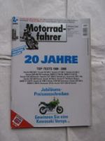 Motorradfahrer 10/2008 20 Jahre Jubiläumsausgabe Honda CBR 600F,