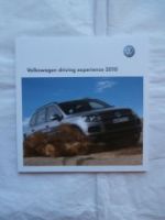 VW driving experience 2010 Prospekt Mai 2010 NEU