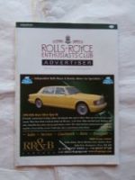 Rolls-Royce Enthusiast&#180;s Club Advertiser 8/2007 Issue 302