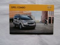 Opel Combo Prospekt Juli 2012 NEU