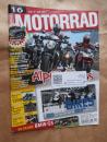 Motorrad 16/2010 Ducati Monster 696,Harley-Davidson 883 Iron,Moto Guzzi V7 Classic,Triumph Street Triple,