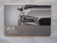 Audi A3 +Sportback + S3 Typ8V + s line +design selection 4/2013