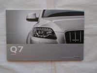 Audi Q7 +s line +exclusive Prospekt Juli 2013 NEU