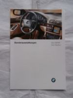 BMW 5er Reihe E39 Sonderausstattungen September 1996