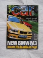 car magazine 9/1995 BMW 328i vs. M3 Coupé E36,Rover 200,AX