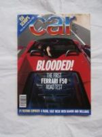 car magazine 3/1996 Ferrari F50,Vergleich:A4 1.8T vs. 320i E36 v