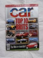 car magazin 2/1996 Swatch Car,Jaguar XJ220S,Civic VTi,C230K W202
