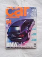 car magazine 8/1998 BMW Z3 M coupé,Steve McQueen,S80,XJ8