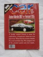 car magazine 12/1994 Aston Martin DB7 vs. Ferrari F355,Mondeo,Go