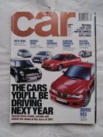 car magazine 10/2000 Lexus LS430, Vauxhall Corsa, M3 vs. Impreza