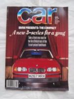 car magazine 10/1994 Porsche 911 C4 (993),E36,Audi RS2,F355