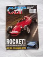 car 5/1992 TVR Griffith,Honda Prelude, CRX, 730i V8,740i V8,