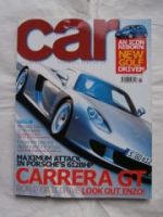 car 11/2003 Porsche Carrera GT,Freelander VW Golf,Accord Diesel