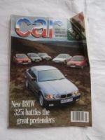 car 5/1991 BMW 325i SE E36 vs. Alfa 75 V6 vs. Audi 90 Sport 20V