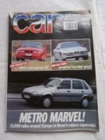 car 6/1990 BMW 850i E31 Coupé,Alfa Romeo SZ,Rover Metro Dauertes