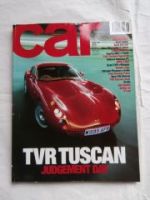 car 6/2000 TVR Tuscan, Cerbera Speed 12, MR2 vs. MX-5 vs.MGF,