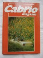 Cabrio magazin 1/1984 ABC 500SEC Sportcabriolet C126,Sapporo Cab