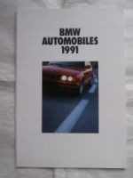 BMW Automobiles 1991 850i E31,750iL E32,E34,318is/318i E30