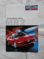 Toyota MR2 Prospekt März 1998 Rarität