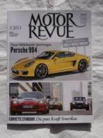 Motor Revue 2/2013 Porsche 984, Corvette Stingray,Rolls-Royce Wr