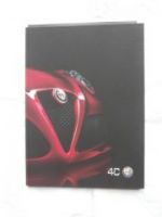 Alfa Romeo 4C Prospekt Buch Hardcover Juli 2013 NEU Rarität