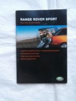Land Rover Range Rover Sport Rear Seat Entertainment