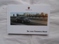 Porsche Panamera Diesel (970) Buch April 2013 NEU
