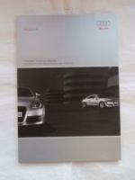 Audi Themen,Features,Stories TT Coupé,R8, Q7 Pressemappe