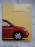 VW New Beetle Typ 9C Werbebuch November 1998 NEU