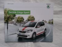 Skoda Citigo Sport Prospekt Oktober 2013 NEU