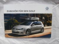 VW Golf7 Zubehör Katalog Mai 2013 NEU Typ5G