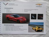 Chevrolet Corvette Stingray MY 14 Prospekt Rarität