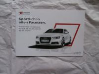Audi A3,A4,A5,A6,A7,Q3,Q5,TT S line Oktober 2013 NEU