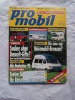 pro mobil 10/1991 Dethleffs Talento,Niesmann Clou Liner,VW T4 Mu