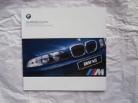 BMW M5 E39 Limousine A3 Format Prospekt März 1999,